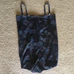 Rubiawear Romper - Blue/Purple Floral Size L